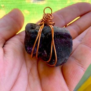 Crystal pendant handmade new